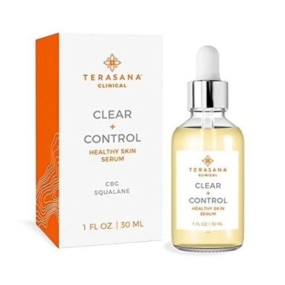 Lot of 3 TERASANA Clinical Clear + Control Healthy Skin Serum (1 fl oz) - Picture 2 of 3